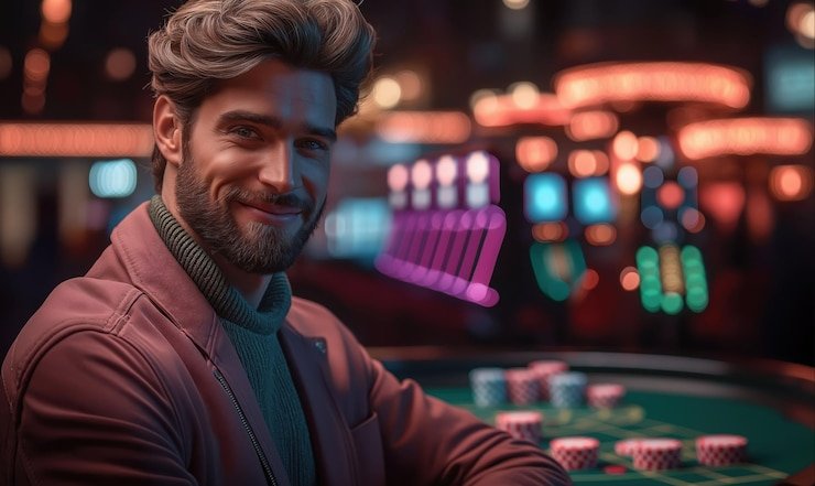 Tampilan layar Starburst dengan simbol Wild dan respins aktif